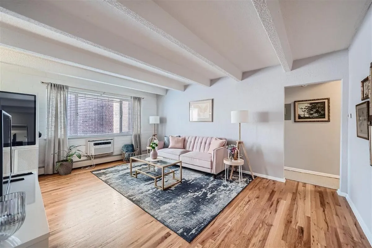 Апартаменты The Pink Pearl 1Bd 30 Day Pool Wash Park West Денвер