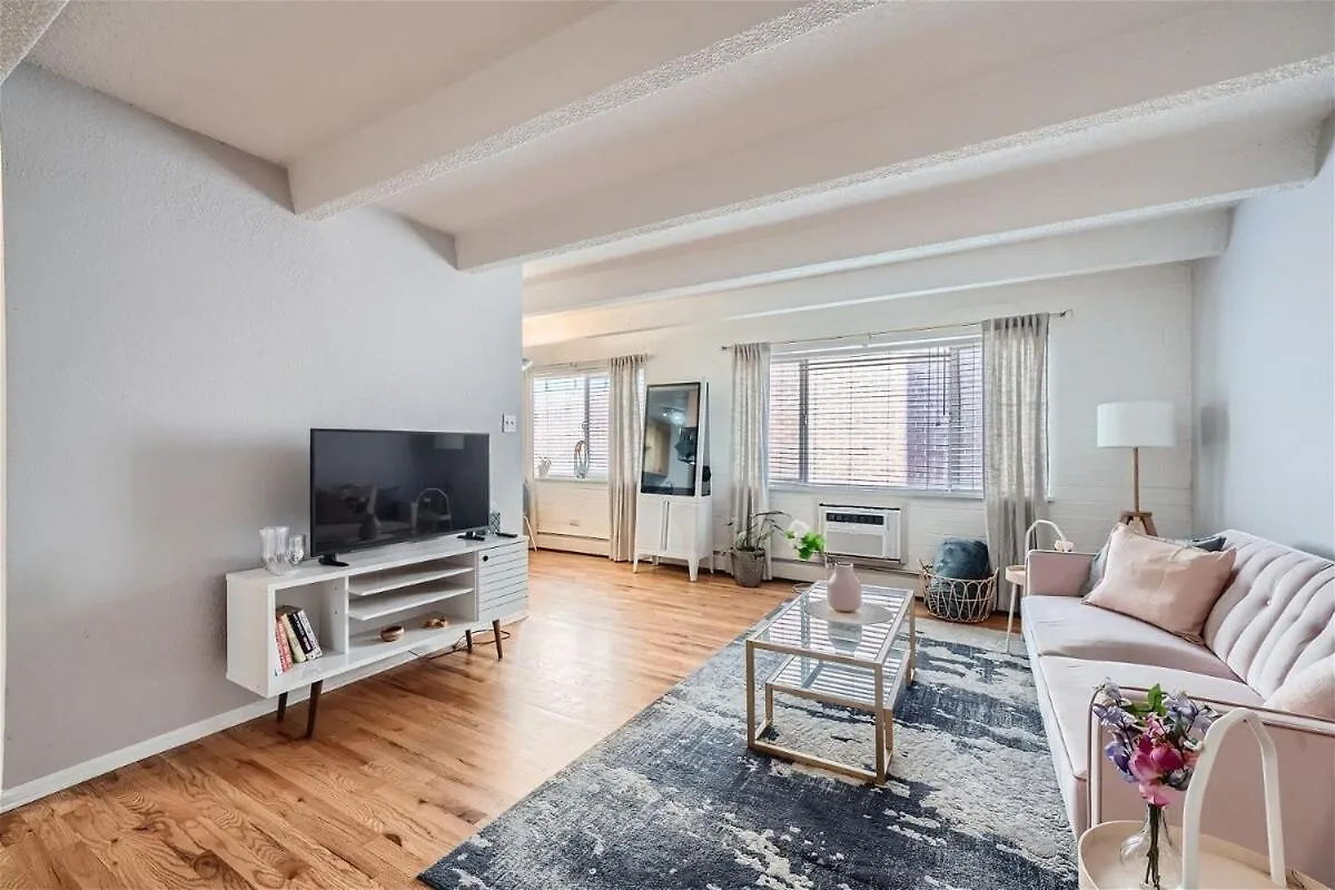 Apartmán The Pink Pearl 1Bd 30 Day Pool Wash Park West Denver